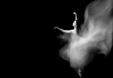 * - beauty, elegance, dance, ballet, wp, black and white, bw