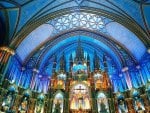 gorgeous cathedral interior in canada