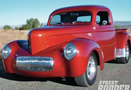 1941 Willys Pickup - ford, classic, truck, 41