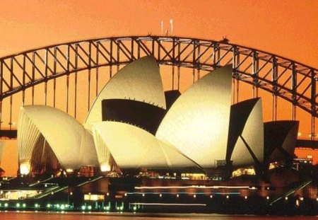 Beautiful,Sydney,Harbour,Bridge,And,Opera,House