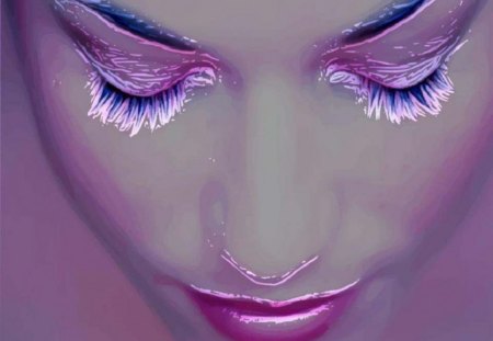 Pink Beauty - abstract, fantasy, art, woman