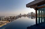 infinity pool on a beirut roof