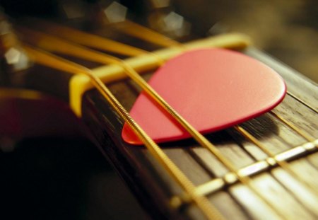 the pick that plays music - music, guitar, fender, gibson