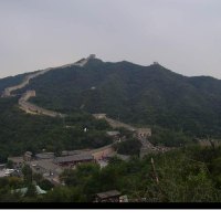 The great wall in China