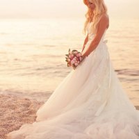 Bride on the beach