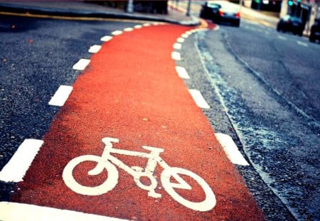 bicycle - cycle, bicycle, bike, road