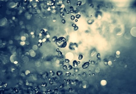 Drops - abstract, water, beautiful, photography, drops, drops of water