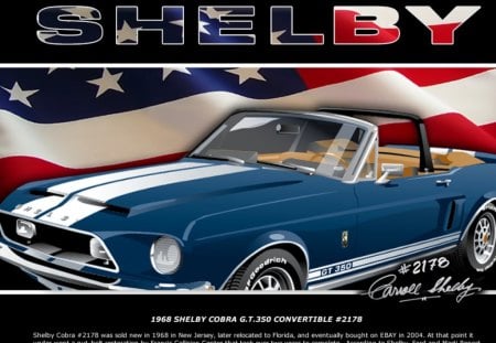 1968 shelby - cars, classic, shelby, 1968