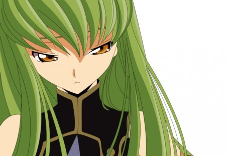 CC - anime, green, girl, pretty