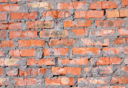 Red Bricks - cement, texture, bricks, wall