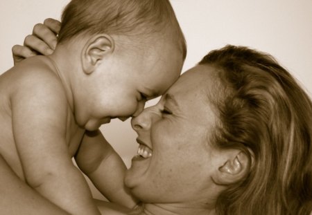 â™¥ A Mothers Love â™¥ - love, happy, mother, baby