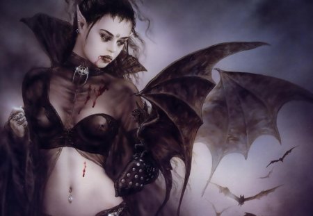 Vampire - gothic, vampire, fantasy, demon