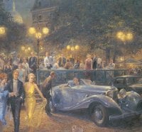 Evening in Montmartre by Alan Fearnley