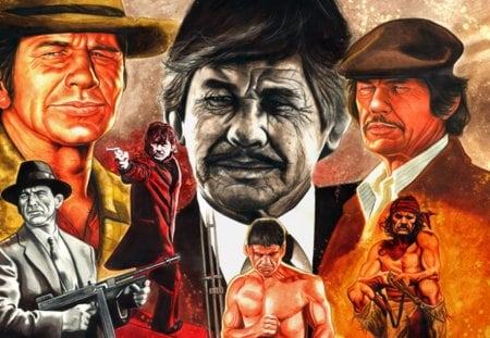 Charles Bronson - movie, actor, hero, superstar