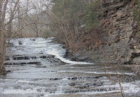 Beautiful  stream - stream, water, peaceful, nature