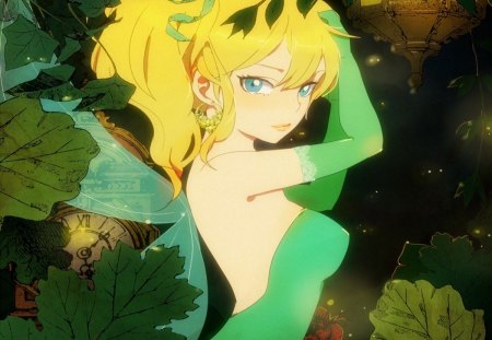 Tinkerbell - pretty, wings, girl, movie, blonde, orginal, fairy, peter pan