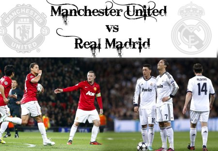 Rooney VS Ronaldo (manchester vs madrid) - ronaldo, rooney, manchester united, real madrid