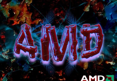 AMD - 2013, background, graffiti, wallpaper, gaming, cpu, photoshop, gear, new