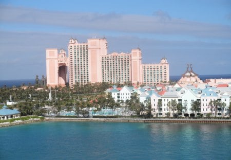 Atlantis Paradise Island Resort - beaches, sky, blue, photography, hotel, resort