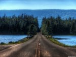 road in yellowstone montana