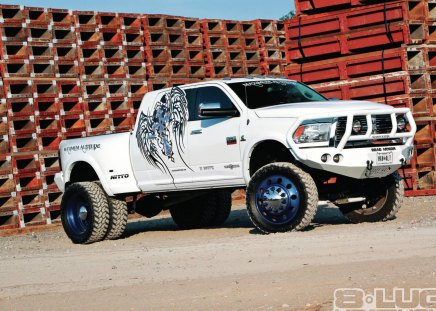 Maximum Altitude - Truck, White, Mopar, Dually