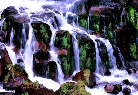 Waterfall - image, color, wallpaper, new