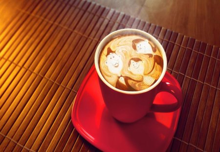 Good morning friends - friends, saucer, cup, coffee