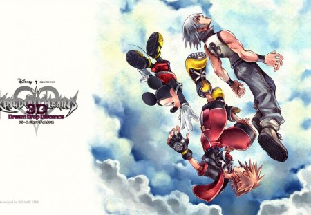 Kingdom Hearts 3D: Dream Drop Distance - Sora, Kingdom Hearts, Riku, Mickey, Kingdom Hearts 3D Dream Drop Distance