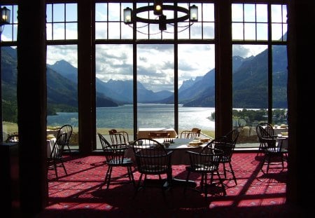 Fine Dining - view, restaurant, serene, romantic view