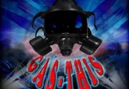 Gas This - 2013, cs6, Gasmask, mask, gas, photoshop, background, wallpaper