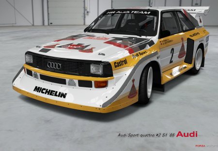 Audi Sport quattro #2 S1 '86 - Horizon, 360, 1986, 2, quattro, Motorsport, 4, S1, Sport, Audi, Xbox, Forza