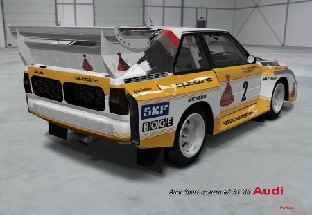 Audi Sport quattro #2 S1 '86 - Horizon, 360, 1986, 2, quattro, Motorsport, 4, S1, Sport, Audi, Xbox, Forza