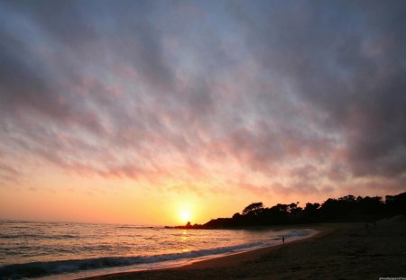 sunset beauty - sunset, evening