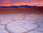 Clay Formations in Dunes Death Valley California