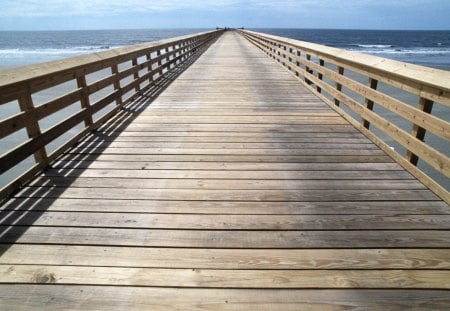 Isle of Palms Pier South Carolina - bridge, carolina