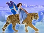 fairy and tiger