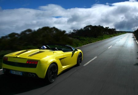 Lamborghini Gallardo LP560-4 Spyder 2009 - lamborghini, lp560-4, gallardo, 2009, spyder