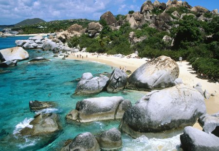 The Baths Virgin Gorda Island British Virgin Islands West Indies - beautifull, beach