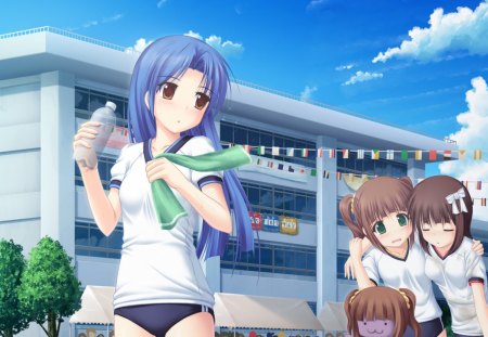 Sports Festival - anime, school girls, anime girls, school