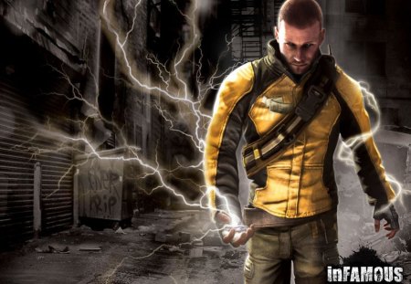 infamous - games, video games