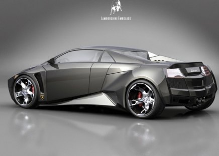 Lamborghini Embolado - car, lamborghini, black, concep