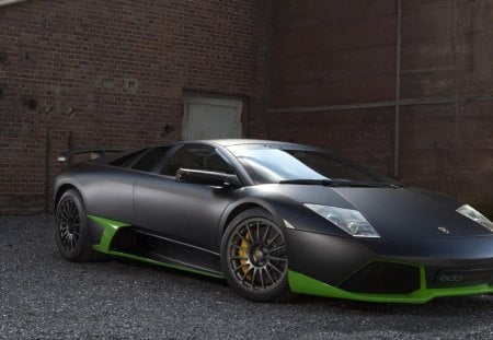 New Lamborghini Bat - garage, car, lamborghini, black