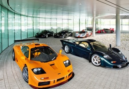 super cars - speed, cars, garage, super