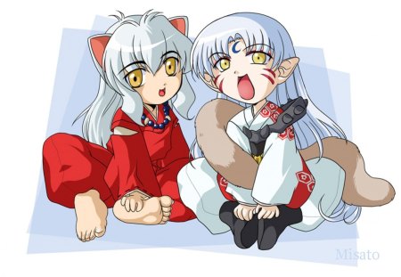 inuyasha japanese clothes - chibi, cute, little, nice