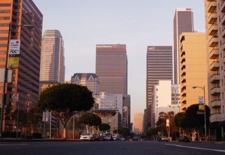 los angeles, street, - usa, street, los angeles, california