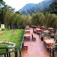 Restaurant in the mountain