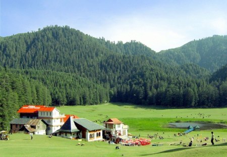 Khajjiar. - within, this, valley, beautiful