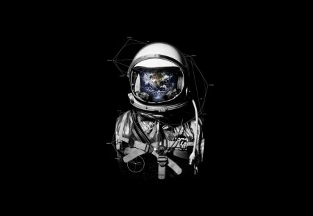 Interstellar Explorer - Astronaut, Helmet, wut, Space, umm, and stuff, SHIZZLE, yeah, wallpaper