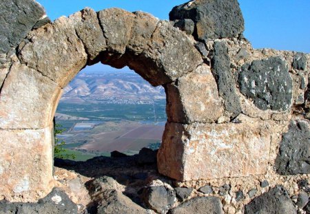 Ancient Stone Archway - Stone, Mountains, Ancient, Archway