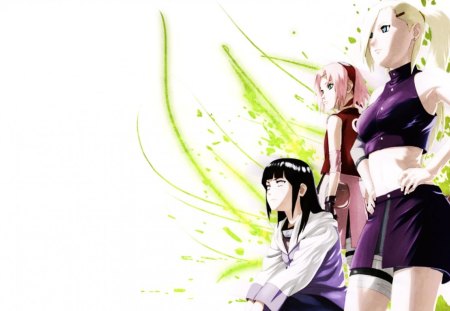 Naruto girls - girl, ino, gameriuxlt, hinata, beatifull, awsome, naruto, sakura, anime, cute